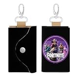 [LXZNRQU] キーケース メンズ レディース フォートナイト スマートキーケース 6連キーフック レザー カード入れ スマートキーカバー キーホルダー コンパクト 札入れ付き 薄型 収納 多機能 大容量 シンプル 人気 プレゼント ギフト