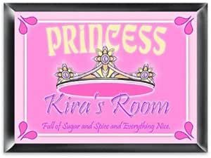Amazon.com : Personalized Princess Room Sign - Personalized Gifts ...