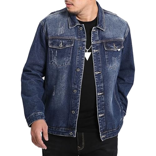 Chaqueta de mezclilla para hombre Maiyifu-GJ vintage miniatura 1