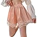 KKmeter Women Girls Satin Bloomers Shorts Frilly Slip Shorts for Under Dresses Underwear (as1, alpha, m, regular, regular, #Pink)