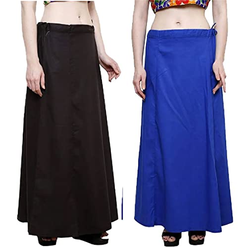 Image of Plus Size Cotton Petticoat for Women Combo (Size S to 6XL)
