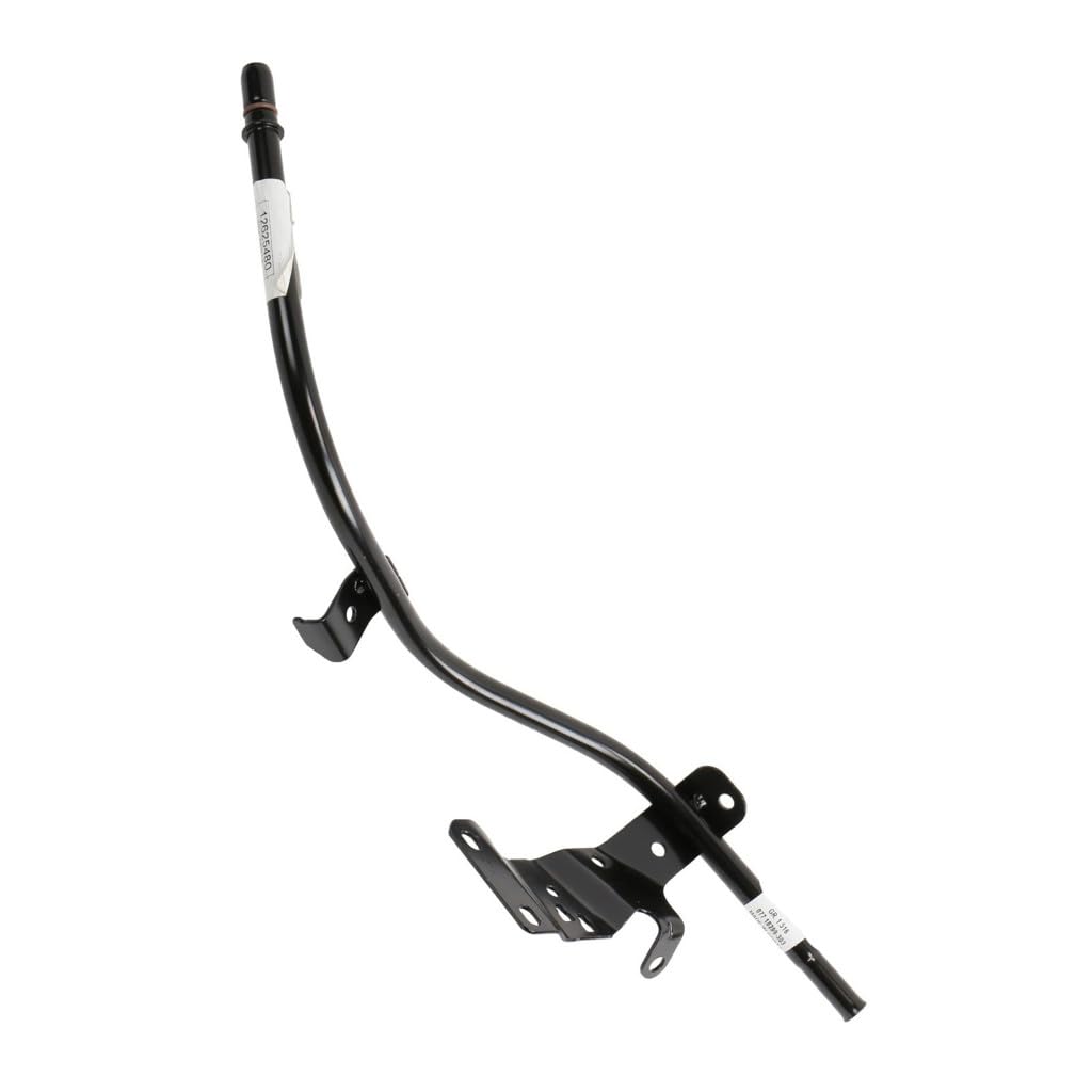 KarParts360 for GMC Terrain 2010-2017 Engine Oil Dipstick Tube | Steel | Black | 1 Piece Packaging | 0.47 Inches Outside Diameter | with Mounting Bracket