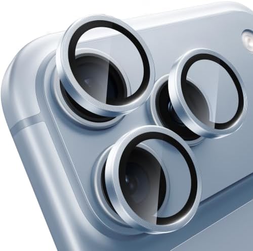 WSKEN für iPhone 18 Pro/iPhone 18 Pro Max Kameraschutz 9H Kratzfest | HD Kamera Metallglas Displayschutz Folie Militär-Sicherheitsglas,Anti-Fingerabdruck,Hülle Freundlich,Titanium