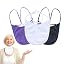White&navy&purple-3pcs