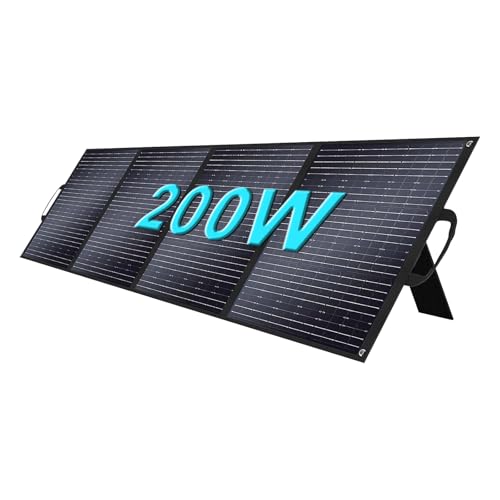 Solarplay Panel Solar Plegable 200W para Generadores Solar Portát...
