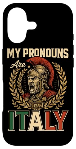 My Pronouns Are Italian Roman Legionary X}zP[X iPhone 17 p