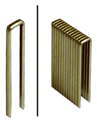 Galvanized Staples, Narrow Crown, 18-Ga., 1.25 x .25-In., 1,000-Ct. -461781 Cover