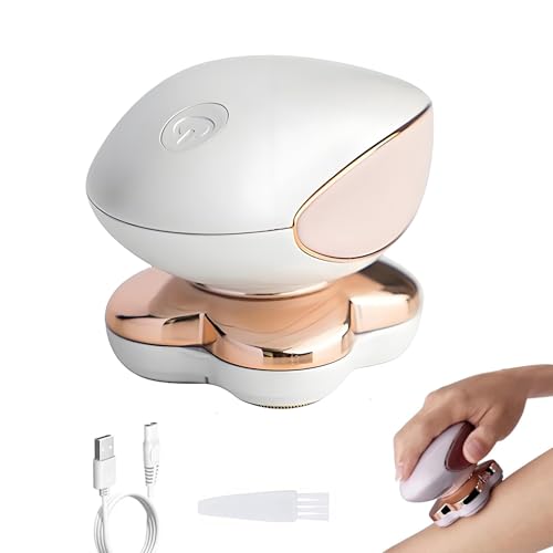 Rasoir électrique pour femme étanche sans fil 4 lames flexibles visage corps