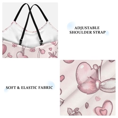 Cherry with Bow Girls One Piece Swimsuits Quick Dry Beach Swimwear Bathing Suit4