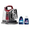 Bissell 36988 SpotClean ProHeat - Pulitore portatile per tappezzeria, moquette, sedili auto e altro + Formula Detergente Spot & Stain per Spotclean, 1 Liter, Combinazione, Blu (Blau)