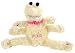 Multipet's 6-Inch Plush Flea Dog Toy, Medium (Assorted Colors)