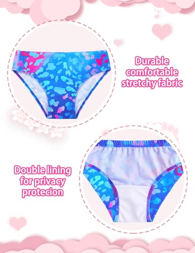 Image of Girls Rash Guard Swimsuit Two Pieces Adorable Swimswear Quick Dry Bathing Suit Long Sleeve