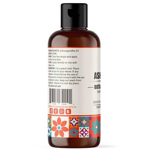 Image of Organic Pure Ashwagandha Oil 100 ml