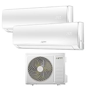 Inverter Dual Split Green Electric 9000 + 18000 btu R32 A++/A+ geïntegreerde WIFI