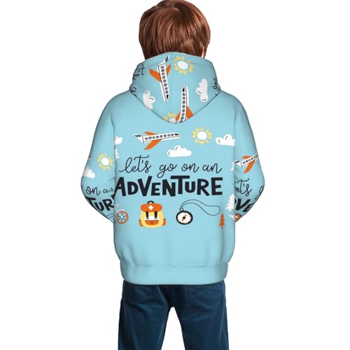 Lighthouse in Havana Kid Hoodies Boys Sweatshirts Girls Pullover with Pocket4