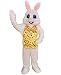 NQBRNG Plush Easter Rabbit Mascot Costume Adult Halloween Costume