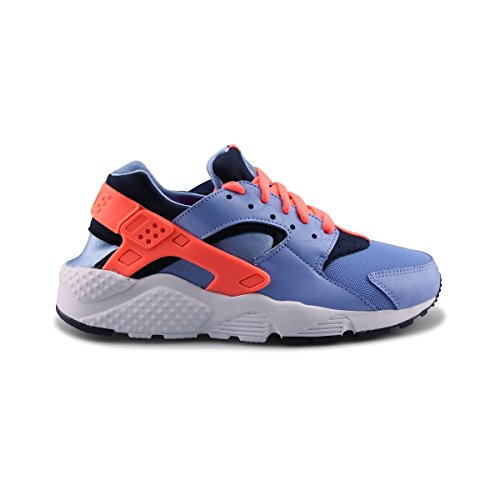 Nike Huarache Run GS Chalk Blue Bright Mango Obsidian Canary 654280-402 US 6y2