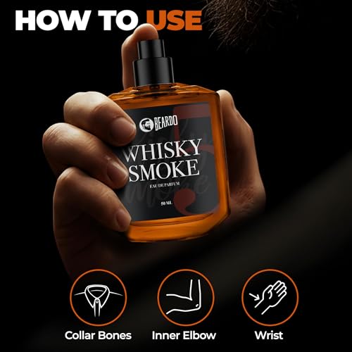 Image of Beardo Ape-X Prime 3-in-1 Trimmer + Whisky Smoke 50ml Mens Perfume | Beard, Nose, Precision Trimmer with Type-C Charging + Long-Lasting Oudh Scent | Gift for Men, Husband, Boyfriend