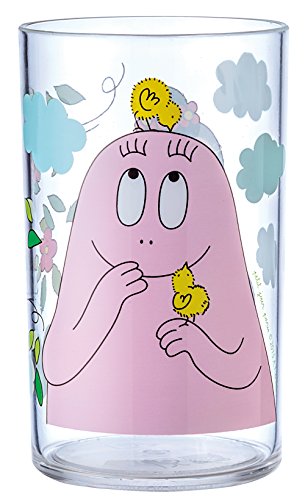 Petit Jour Paris - BA906H - Verre Acrylique Barbapapa - parfait pour le repas!
