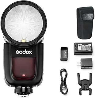 Godox V1-S Round Head Camera Flash Speedlite Flash for Sony Camera