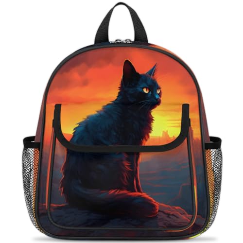 Sac à dos chat noir pour enfant le complice de ses premières grandes aventures