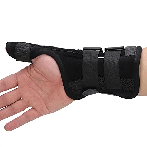 Thumb Stabilizer, Thumb & Wrist Stabilizer Splint for Thumb Finger Pain Relief, Arthritis, Tendonitis and Sprained, Right Hand(L)