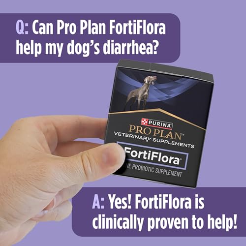 PURINA PRO PLAN FortiFlora Hund | 30 x 1 g | Ergänzungsfuttermittel für ausgewachsene Hunde und Welpen