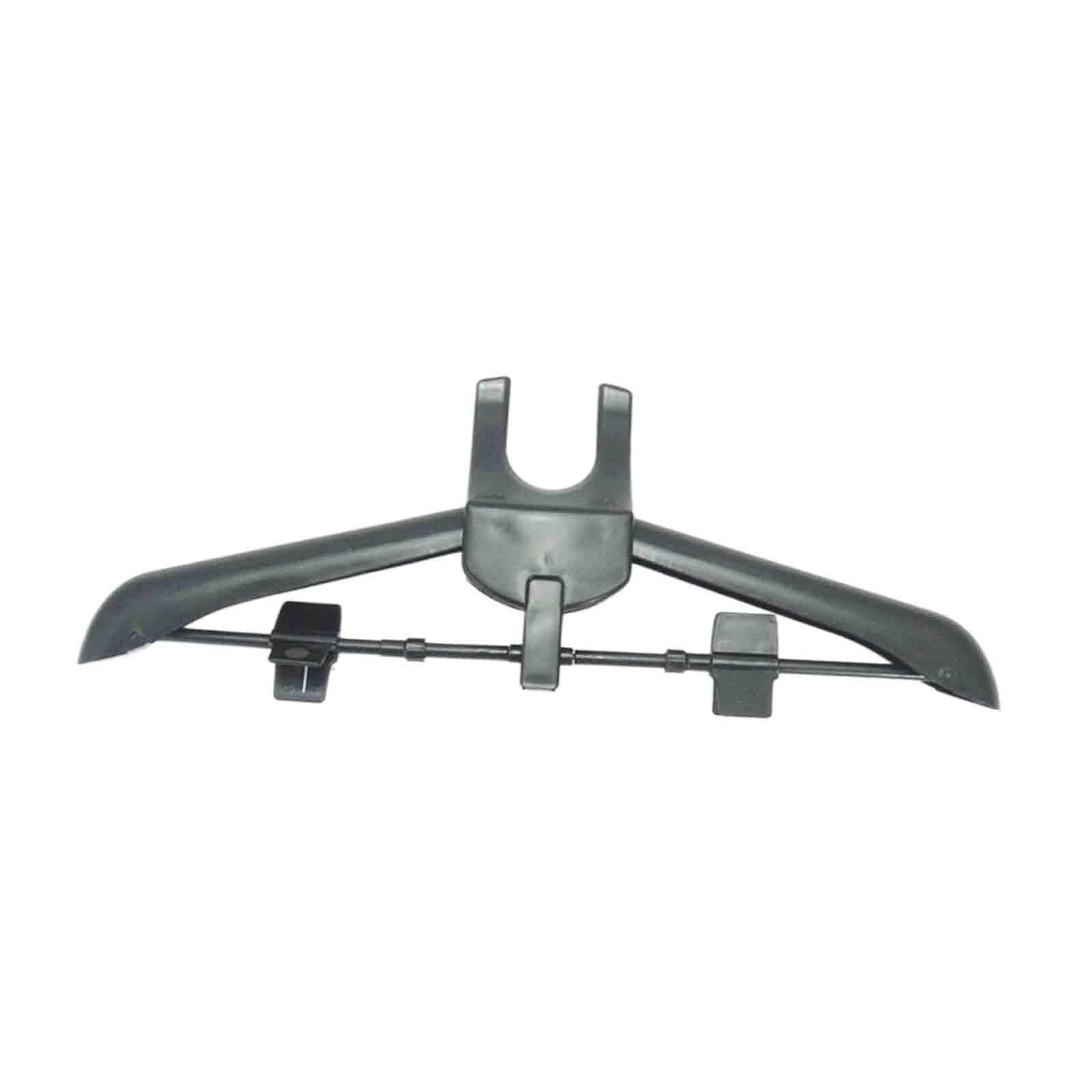 Steam Ironing Bracket Garment Steamer Hanger Telescopic Easy to Storage Easy to Use Ironing Machine Cloths Rack Clothes Jeans, Black