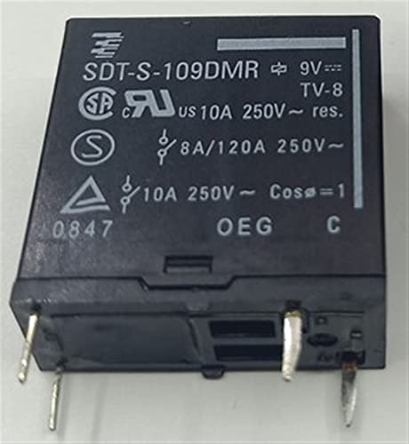 Relais 48VDC SDT-S-148DMR pour commutation de puissance industrielle et carte PCB