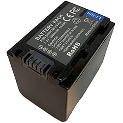 Bateria Para Videocamara Sony Handycam NP-FV70A Reemplazo de la batería de la videocámara Handycam para Sony FDR-AX53 FDR-AX700 HDR-CX455/B HDR-CX675/B HDR-CX900 HDR-PJ340 HDR-PJ540 HDR-PJ670/B HDR-PJ810 FDR-AX33/B FDR-AX100(7.3V 1900mAh)