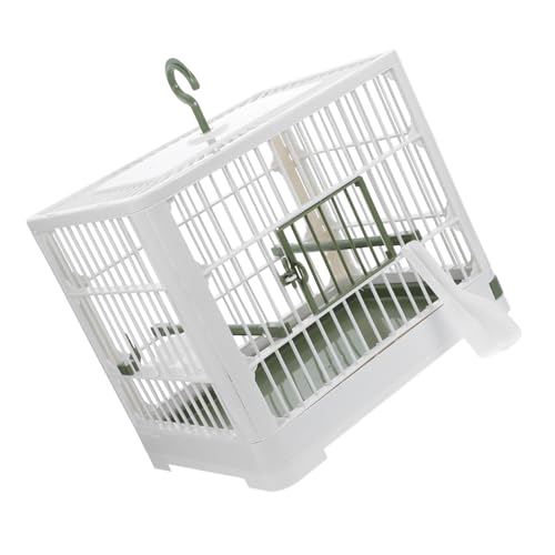 HANABASS Cockatiel Cage Bird Carrier for Travel Portable Bird Carrier Stand Parrot Villa Cage Durable and Easy to Clean