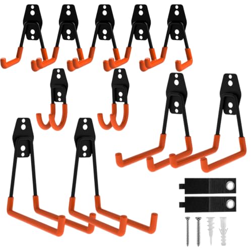 12-Pack Heavy Duty Garage Hooks