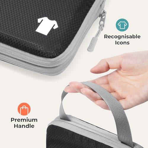 Samfolk 8‑Piece Compression Packing Cubes