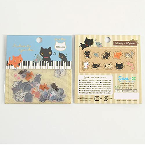 80 pezzi/sacchetto Adesivi di cancelleria