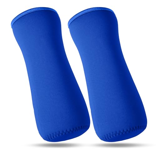 PEUTIER 2pcs 22oz Sleeve for Cirkul Water Bottles, Water Bottle Sleeve for Cirkul Plastic & Stainless Steel Bottles Neoprene Insulated Covers for Cirkul Bottles, Retaining Temperature (Dark Blue)