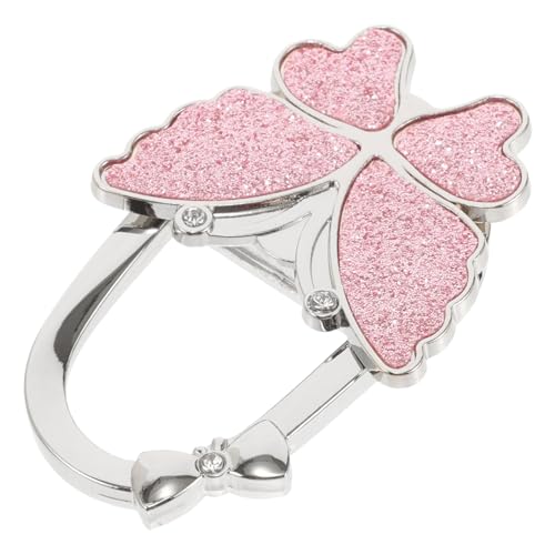 Angoily Desk Bag Holder Butterfly Purse Hook Decorative Finish Metal Table Hook for Purse Portable and Fashionable