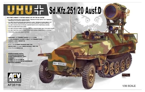 Maquette Sd.Kfz. 251/20 Uhu réplique historique du véhicule de détection nocturne
