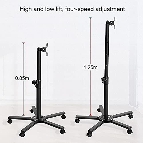 Soporte móvil ajustable en altura para TV de 23 a 60 pulgadas miniatura 5