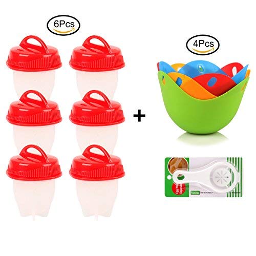 Egg Poacher Cups – Poaching Pods for Cooking Perfect Poached Eggs (Pack of 11)