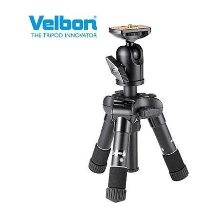 Amazon Velbon 三脚 ウルトラロック Ultra Luxi Miniiii 6段 中型 自由雲台 アルミ製 ベルボン 三脚