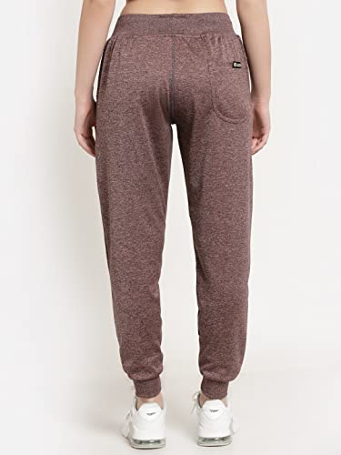 Image of UZARUS Women's Slim Fit Polyester Track Pants