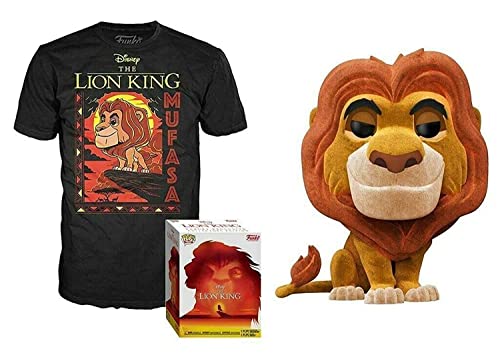 Maskfy- Set Figura Pop 38 tee Disney El Rey Leon Mufasa Muñecos cabezones, Multicolor (120318)