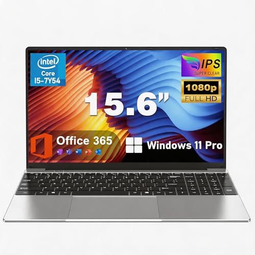 Image of Core i5 Laptop Computer 2026 New, 15.6 Inch Window 11 Pro Lap Top PC 16GB RAM 1TB SSD, 2-Year Warranty, Office 365, FHD 1920 * 1080 IPS Display, Backlit Keyboard, WiFi5 BT4.2 USB, UHD Graphic