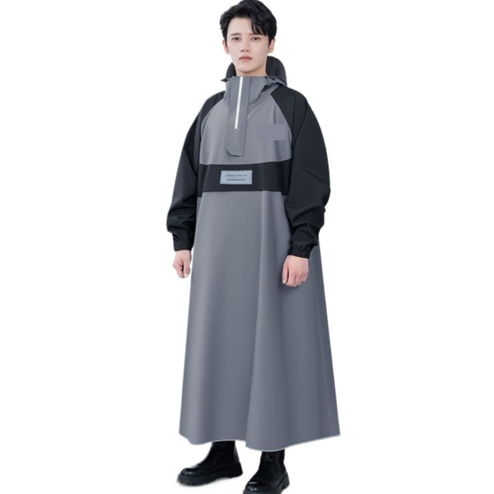Poncho de Pluie Long, Manteau de Pluie imperméable Une pièce