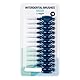 By Amazon Interdentalbürste, 0,60 mm, 24 Stück (2 Packungen mit je 12 Stück), Dunkelblau