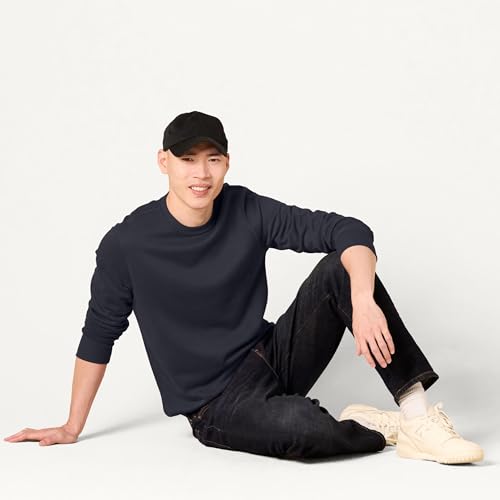 Image of Amazon Essentials Men's Crewneck Fleece Sweatshirt with Ribbing (Available in Big & Tall)