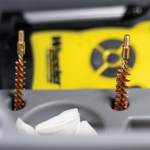 Miniatura 3 de Tipton Rifle Bronze Bore Brush 3-Pack with .17 Cal Premium Phosphor Bronze Bristles for Firearm Cleaning and Maintenance