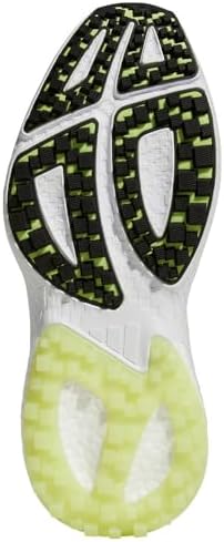 adidas Men's SOLARMOTION Golf Shoe, FTWR White/Core Black/Pulse Lime, 11 | Image 3