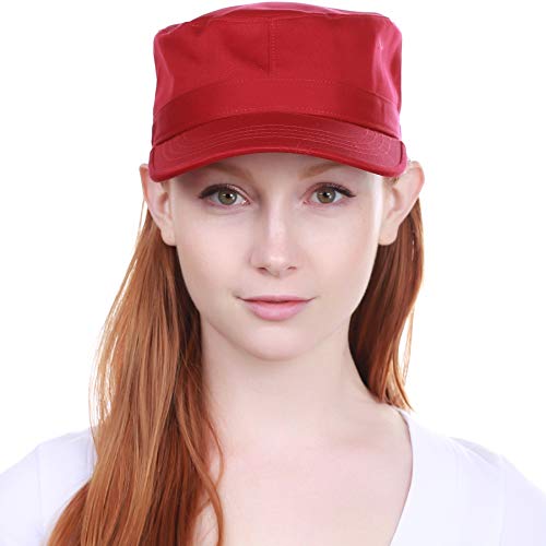 Image of KBETHOS Cadet Army Cap Basic Everyday Military Style Hat (Now with STASH Pocket Version Available)