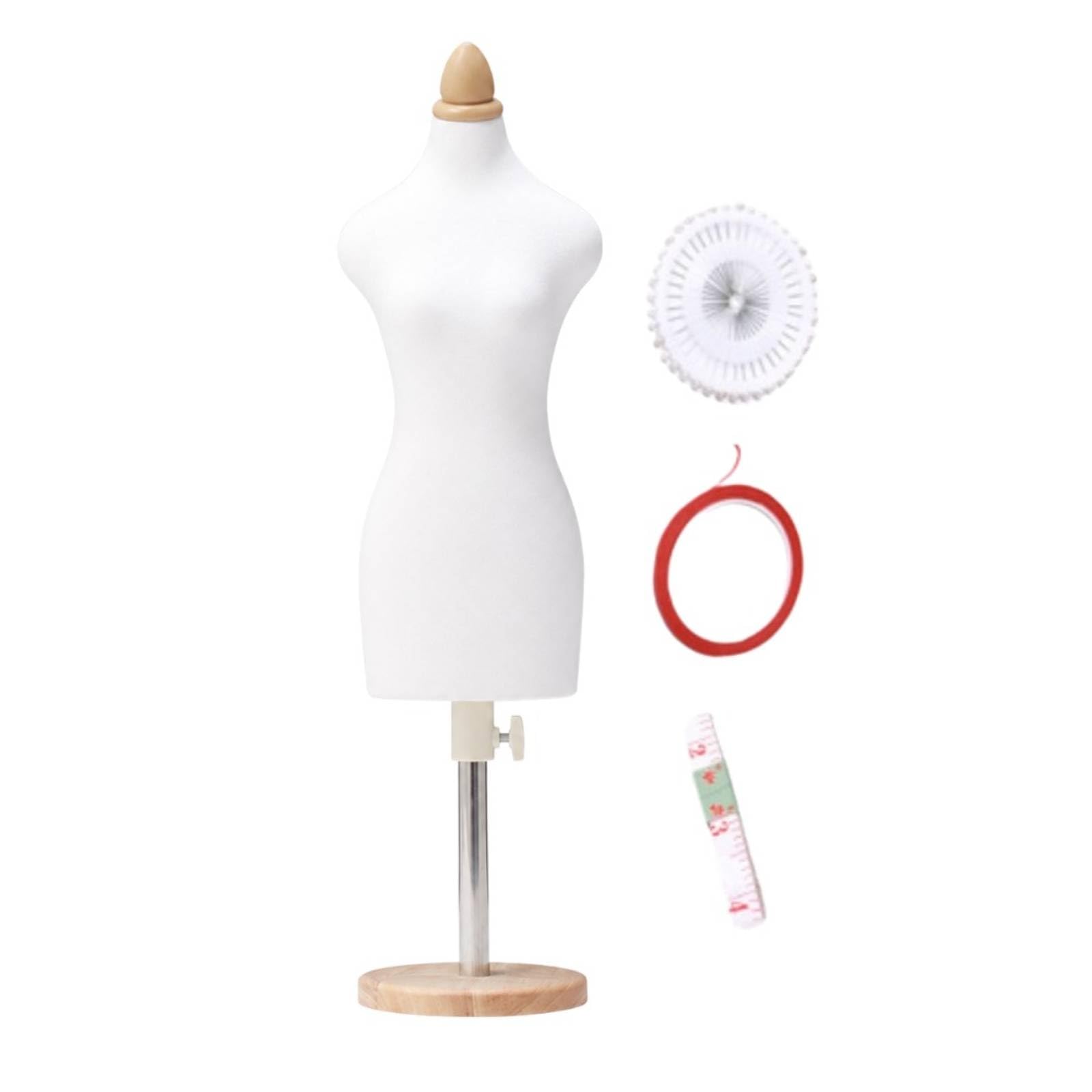 predolo Manichino per Regolabile | Spillabile, Professionale, Busto da Cucito con Piedistallo, per Atelier , Stile B